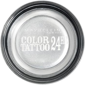 Maybelline Color Tattoo 24HR Gel-Creme Lidschatten - 50 Silver (4,5 ml)