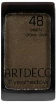 Artdeco Lidschatten Pearly 48 Brown Olive 0.8 g, Grundpreis: &euro; 4.325,- / kg