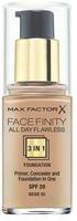 Max Factor Facefinity All Day Flawless 3 in 1 Foundation SPF 20 N55 Beige 30 ml,