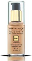 Max Factor Facefinity All Day Flawless 3in1 N77 Soft Honey 30 ml, Grundpreis: &euro;