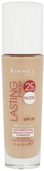 Rimmel London Lasting Finish Nude 25H Foundation 201 Classic Beige (30ml)