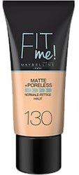 Maybelline Fit me! Matte + Poreless Make-up - 130 Buff Beige (30ml)