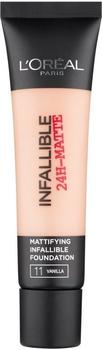 L'Oréal Paris Infaillible 24h-Matte Foundation 11 Vanilla (35ml)