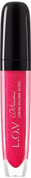 L.O.V. Lovlicious Caring Volume Gloss - 150 Toxic Flame (6ml)