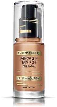 Max Factor Miracle Match Foundation - 79 Honey Beige (30ml)