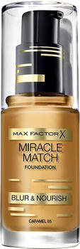 Max Factor Miracle Match Foundation - 85 Caramel (30ml)