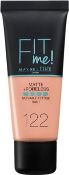 Maybelline Fit me! Matte + Poreless Make-up - 122 Creamy Beige (30ml)