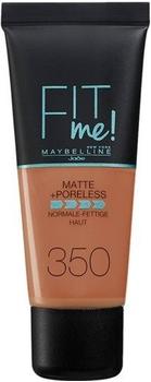 Maybelline Fit me! Matte + Poreless Make-up - 350 Caramel (30ml)