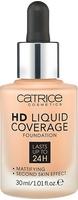Catrice HD Liquid Coverage Make-Up Farbton 030 Sand Beige 30 ml, Grundpreis: &euro;
