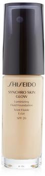 Shiseido Synchro Skin Glow Luminizing Fluid Foundation - 2 Golden (30 ml)
