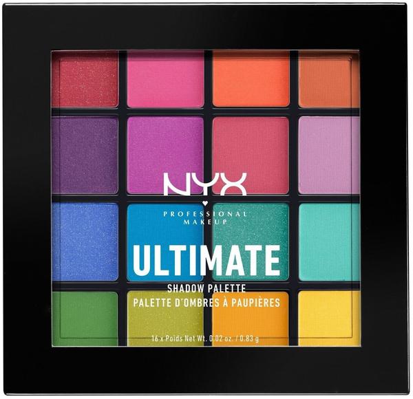 NYX Eyeshadow Ultimate Shadow Palette 04 Brights (13,3g)