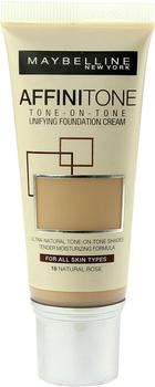 Maybelline Affinitone Foundation 18 Natural Rose (30 ml)