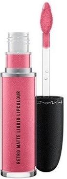MAC Retro Matte Liquid Lipcolour Metallic Rose (3,1g)