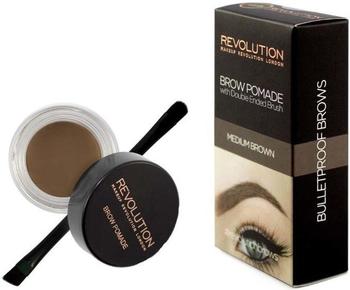 Makeup Revolution Brow Pomade - Medium Brown (3g)