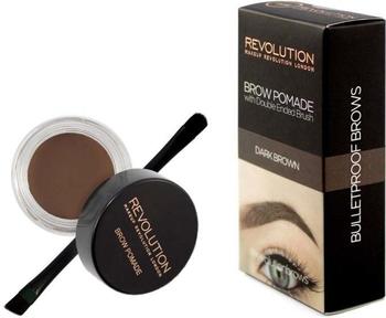 Makeup Revolution Brow Pomade - Dark Brown (3g)