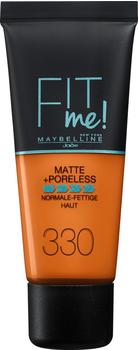 Maybelline Fit me! Matte + Poreless Make-up 330 Toffee (30ml)