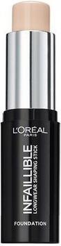 L'Oréal Infaillible Shaping Stick Foundation 140 Natural Rose (9 g)