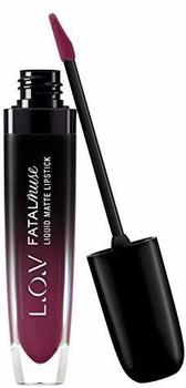 L.O.V. Fatalmuse Liquid Matte Lipstick 790 Dark Revenge (12ml)