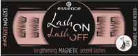 Essence Lash On Lash off Lengthening Magnetic Accent Lashes Black
