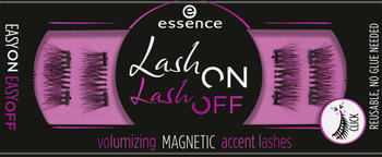 Essence Lash On Lash Off Volumizing Magnetic Accent Lashes Black
