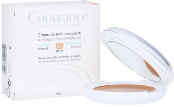 Avène Couvrance Compact Foundation Cream Powdery Effect Naturel (9,5 g)