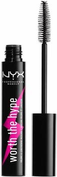 NYX Worth The Hype Color Mascara 01 Black (7ml)
