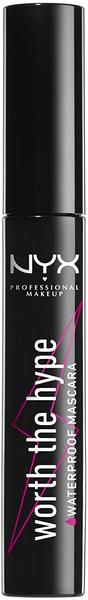 NYX Worth The Hype Color Mascara Waterproof 01 Black (7ml)