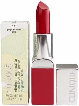 Clinique Pop Matte Lip Colour + Primer 11 Peppermint Pop (3,9 g)