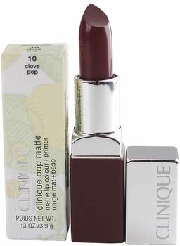 Clinique Pop Matte Lip Colour + Primer 10 Clove Pop (3,9 g)