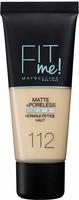Maybelline New York Fit Me! Matte + Poreless Make-Up Nr. 112 Soft Beige 30 ml,