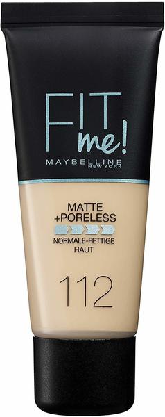 Maybelline Fit me! Matte + Poreless Make-up 112 - Soft Beige (30ml)