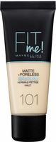 Maybelline New York Fit Me! Matte + Poreless Make-Up Nr. 101 True Ivory 30 ml,