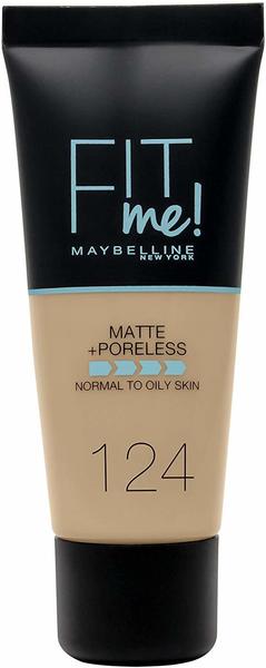 Maybelline Fit me! Matte + Poreless Make-up 124 - Soft Sand (30ml)