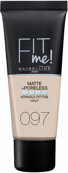 Maybelline Fit me! Matte + Poreless Make-up 97 - Natural Porcelain (30ml)