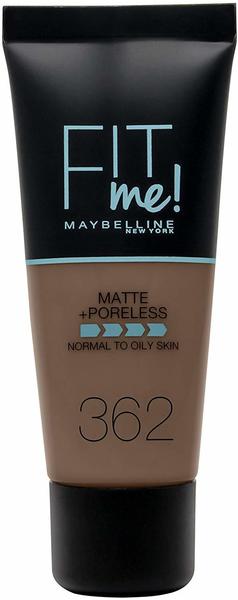 Maybelline Fit me! Matte + Poreless Make-up 362 - Deep Golden (30ml)