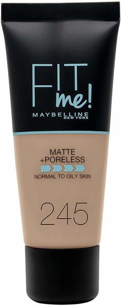 Maybelline Fit me! Matte + Poreless Make-up 245 Classic Beige (30ml)