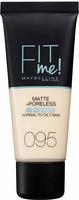 Maybelline New York Fit Me! Matte + Poreless Make-Up Nr. 95 Fair Porcelain 30 ml,