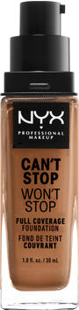 NYX Make-up Can't Stop Won't Stop 24-Hour Foundation 14 Golden Honey (30ml)