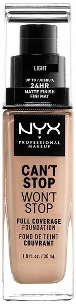 NYX Make-up Can't Stop Won't Stop 24-Hour Foundation 5 Light (30ml)