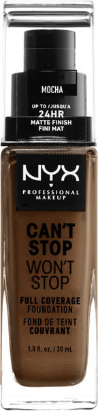 NYX Make-up Can't Stop Won't Stop 24-Hour Foundation 19 Mocha (30ml)