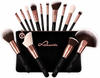 Luvia Cosmetics Kosmetikpinsel-Set »Essential Brushes - Black Diamond«, (15 tlg.,