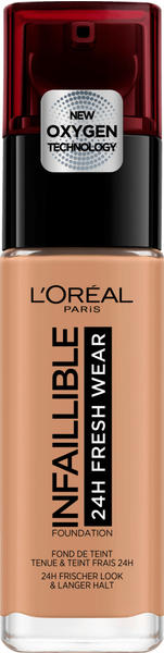 L'Oréal Infaillible 24H Fresh WearFoundation 300 Amber (30ml)