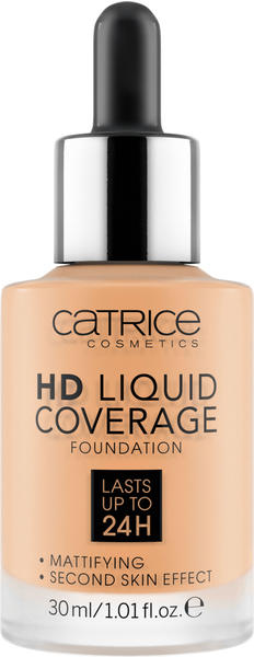 Catrice HD Liquid Coverage Foundation 037 Golden Beige (30ml)