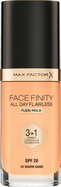 Max Factor Flawless Face Finity All Day 3 in 1 - 70 Warm Sand (30ml)