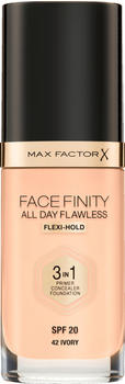 Max Factor Flawless Face Finity All Day 3 in 1 - 42 Ivory (30ml)