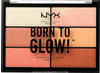 NYX Professional Makeup Born To Glow Born To Glow Highlighter-Palette Farbton 6x4,8 g