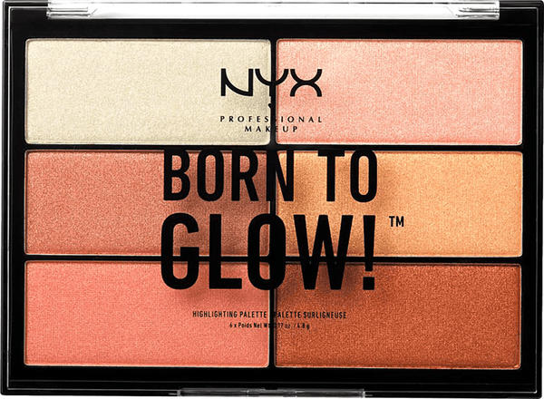 NYX Born To Glow! Highlighting Palette 01 (28,8g)