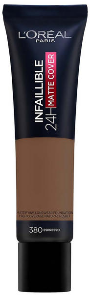 L'Oréal Infaillible 24hr Matte Cover Foundation 35ml 380 Espresso