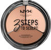 NYX Professional Makeup 3 Steps To Sculpt Konturier-Palette für die Wangen Farbton