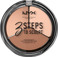 NYX PROFESSIONAL MAKEUP Puder "3 STEPS TO SCULPT" einfaches Contouring und
